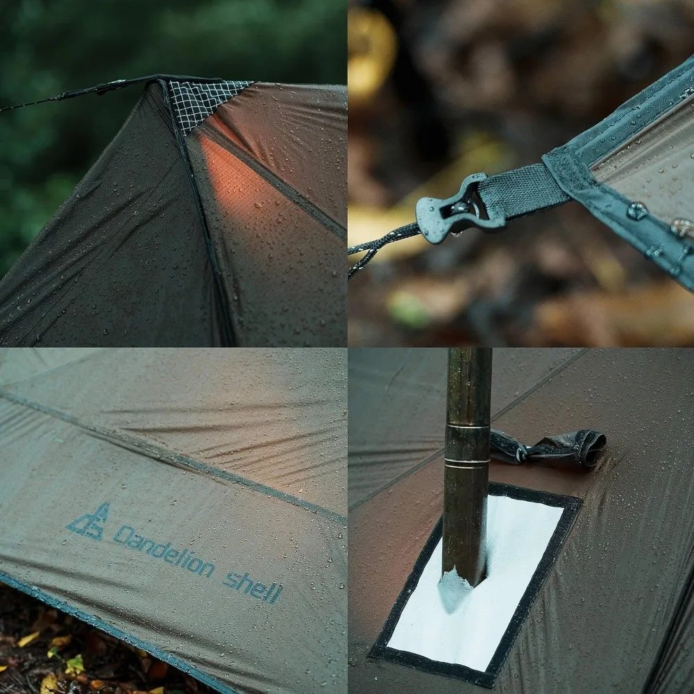 Hot Tent with Stove Jack – 4 Season Waterproof - Image 4
