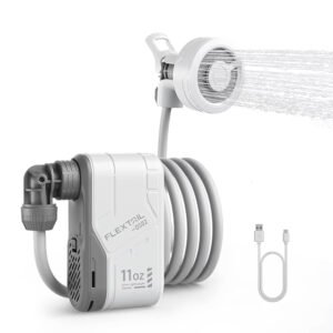 Portable Electric Shower Pump IPX7 Waterproof for Outdoor Shower